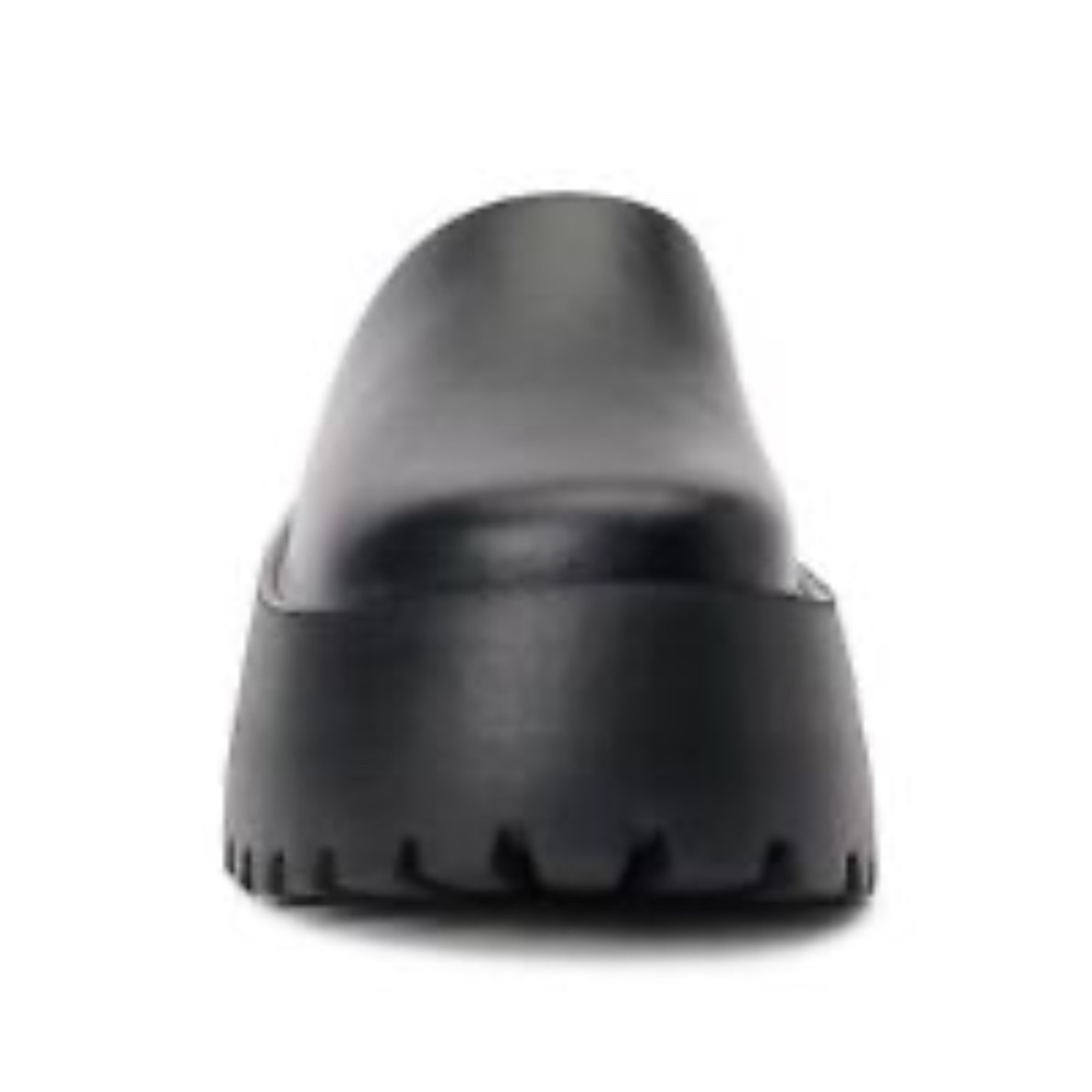Jeffrey Campbell‎ Womens 8 Clogge Black Slip On Chunky Platform Mule Shoes - Picture 8 of 10